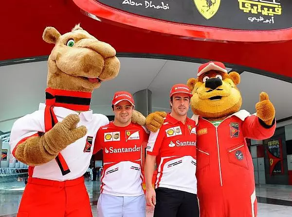 Felipe Massa, Fernando Alonso Foto zur News: Wer ist der Cleverste im ganzen Land? Massa huldigt Alonso