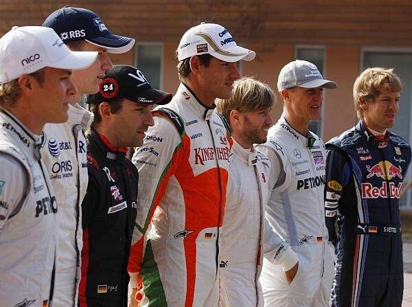 Foto zur News: Sutil: Wir alle haben von Schumacher profitiert