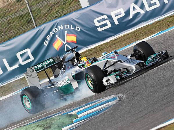 Foto zur News: Mercedes unbesorgt: Chassis unbeschädigt, Probleme im Griff