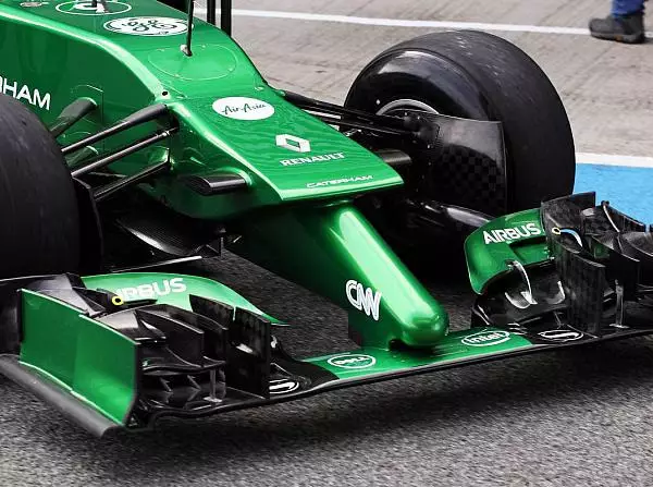 Caterham Nase Foto zur News: "Hässliche" Formel-1-Nasen: FIA verspricht Besserung für 2015