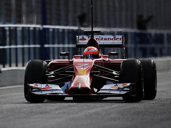 Foto zur News: Ferrari zufrieden: "Zeiten zählen nicht"