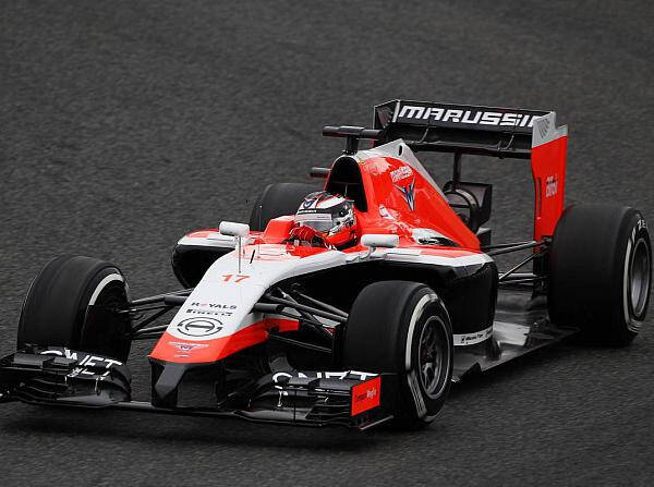 Foto zur News: Marussia: Bianchi nach Premiere im MR03 zufrieden
