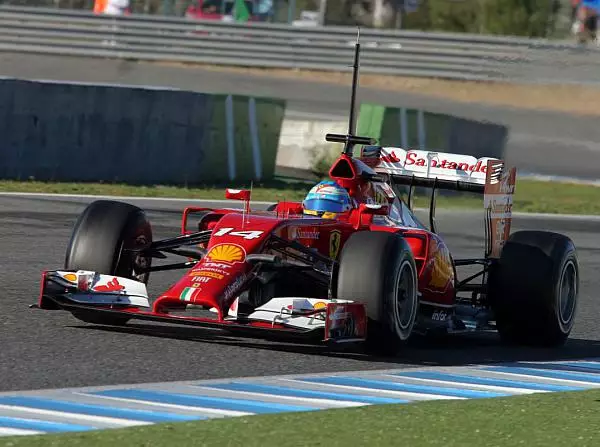 Fernando Alonso Foto zur News: Ferrari ermutigt: Test bestätigt Ergebnisse aus dem Windkanal