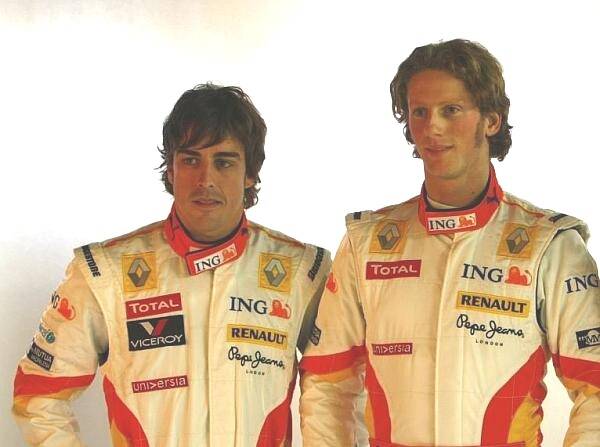 Foto zur News: Grosjean: "Kimi ist Fernando sehr ähnlich"