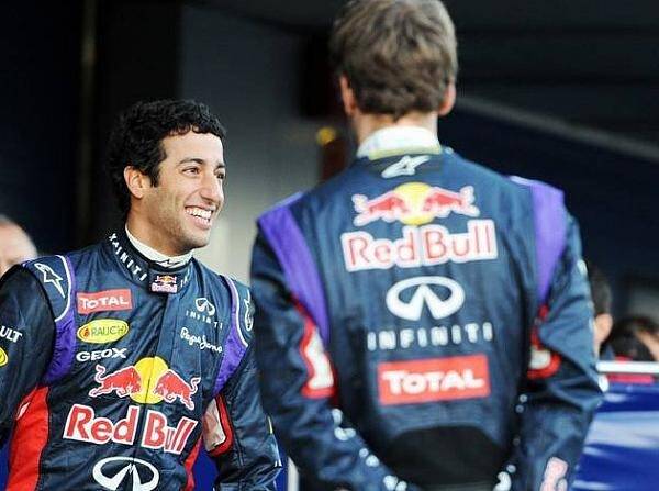 Foto zur News: Ricciardo: "Sebastian bringt mich bereits weiter"