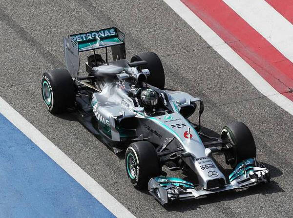 Foto zur News: Mittagsbericht: Perez schnell, Rosberg auf langer Reise