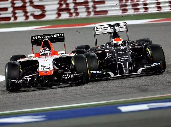 Jules Bianchi, Adrian Sutil Foto zur News: Sauber enttäuscht von Ferrari