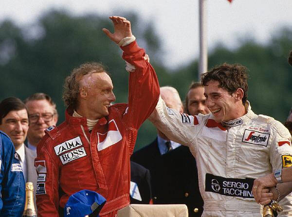 Foto zur News: Fall Verstappen: Wie Niki Lauda Ayrton Senna gezähmt hat