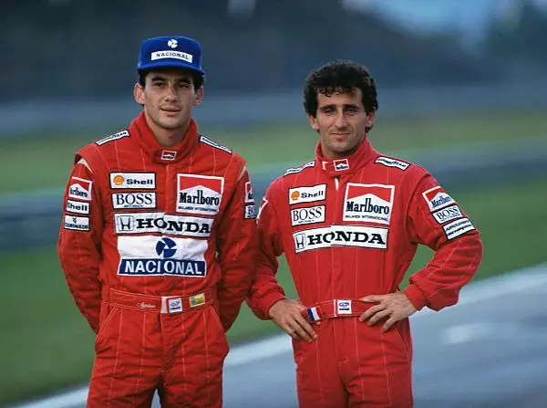 Foto zur News: Prost erinnert sich an Senna: Als der Feind zum Freund wurde