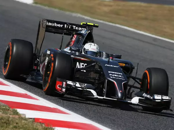 Foto zur News: Sauber in Spanien schneller, aber unzuverlässig