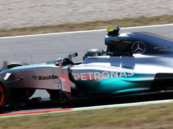Foto zur News: Barcelona: Rosberg vor Hamilton, aber der Schein trügt...