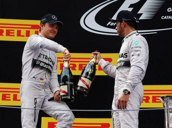 Foto zur News: Mercedes: Rivalität bald nur noch neben der Strecke?