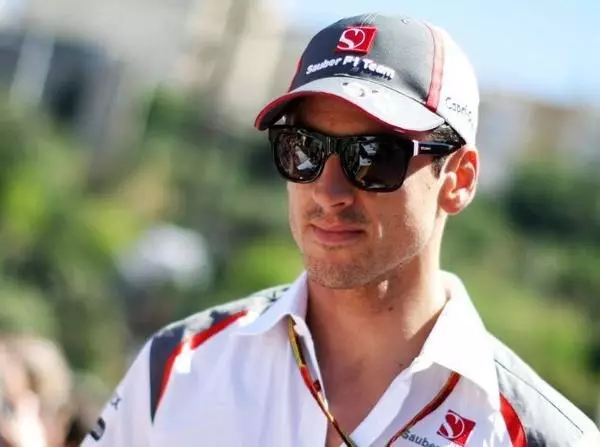 Foto zur News: Heißer Sauber: Sutil verbrannte sich in Barcelona den Fuß