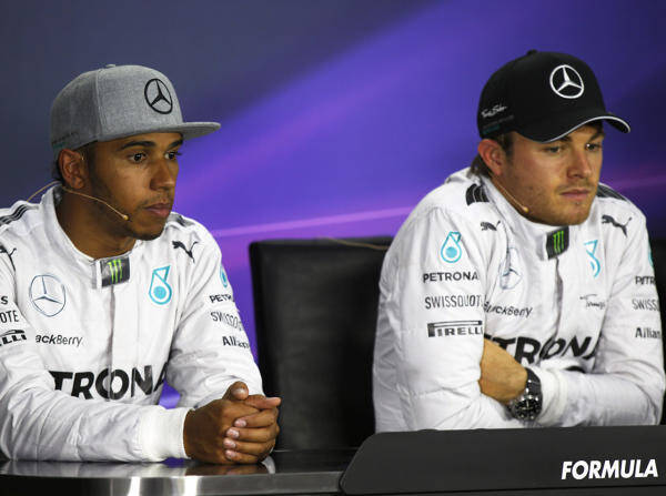Foto zur News: Hamilton #AND# Rosberg: Wer schaut von wem ab?