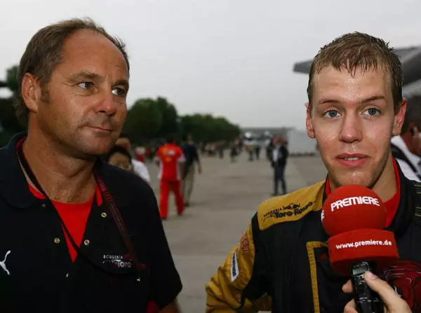 Sebastian Vettel, Gerhard Berger Foto zur News: Berger: Schumacher ist der eigentliche Entdecker Vettels