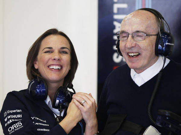 Foto zur News: Rücktritt: Claire und Frank Williams steigen aus Formel-1-Team aus