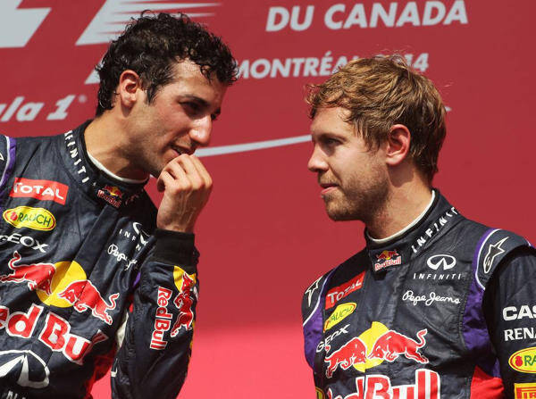 Foto zur News: Geburtstag bei Red Bull: Vettel und Ricciardo bescheiden