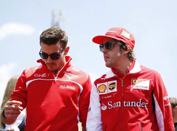 Jules Bianchi, Fernando Alonso Foto zur News: Bestätigt: Bianchi testet für Räikkönen