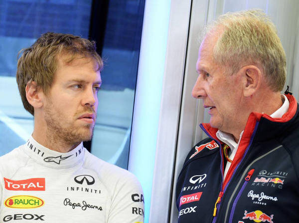 Foto zur News: Red Bull 2015 auf Mercedes-Niveau? Vettel ist skeptisch