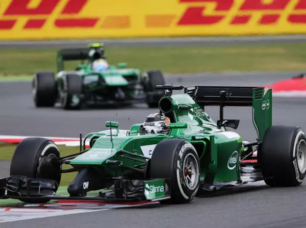 Foto zur News: Caterham-Piloten: Die Zielflagge ist das Ziel