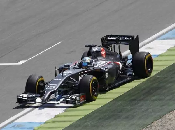 Foto zur News: Sauber: Sutil weint nicht, wenn der Regen fällt