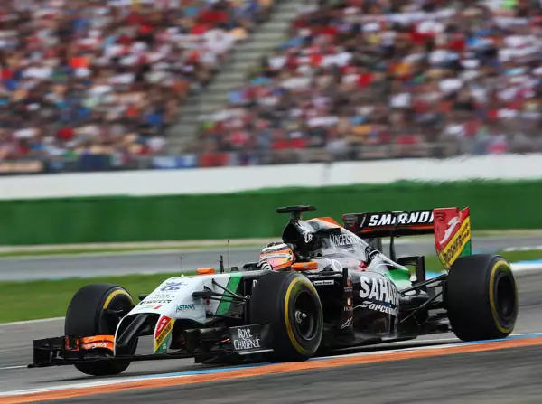 Foto zur News: Force India zählt auf die ungarische Hitze