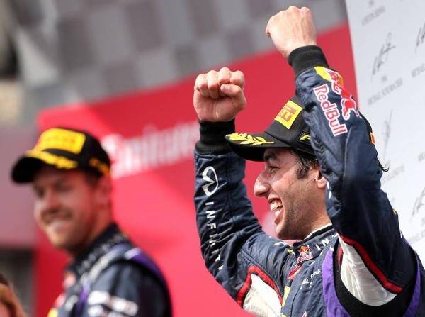 Foto zur News: Vettel-Attacke nach Sommerpause? Ricciardo bleibt cool