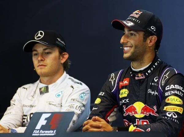Foto zur News: Rosberg sieht Ricciardo als ernsthaften Rivalen im Titelkampf