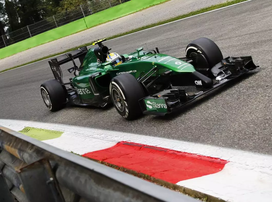 Foto zur News: Caterham: Bremsprobleme behindern Ericsson