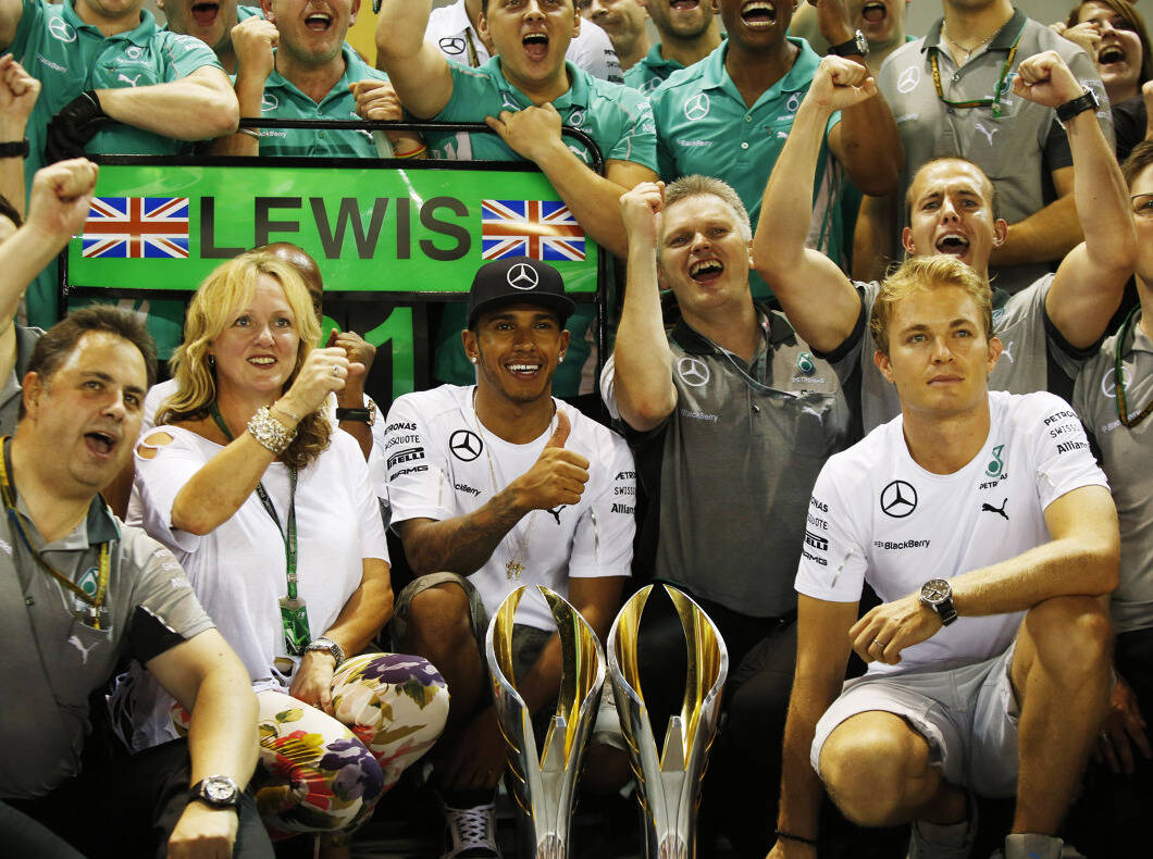 Foto zur News: Hamiltons Mitleid für Rosberg: Alles nur Fassade?