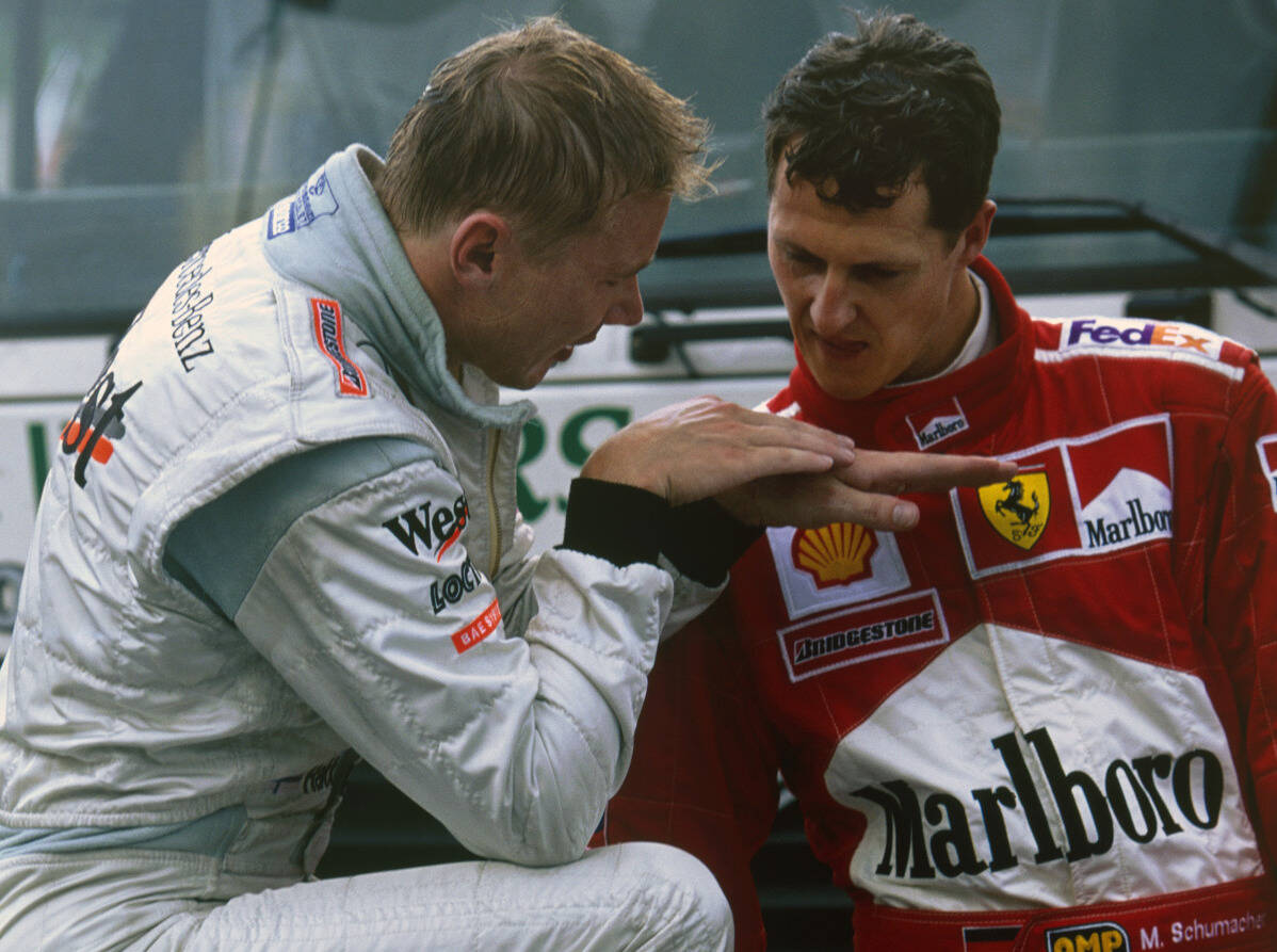 Foto zur News: Mika Häkkinen und das Spiel mit Schumacher in Spa