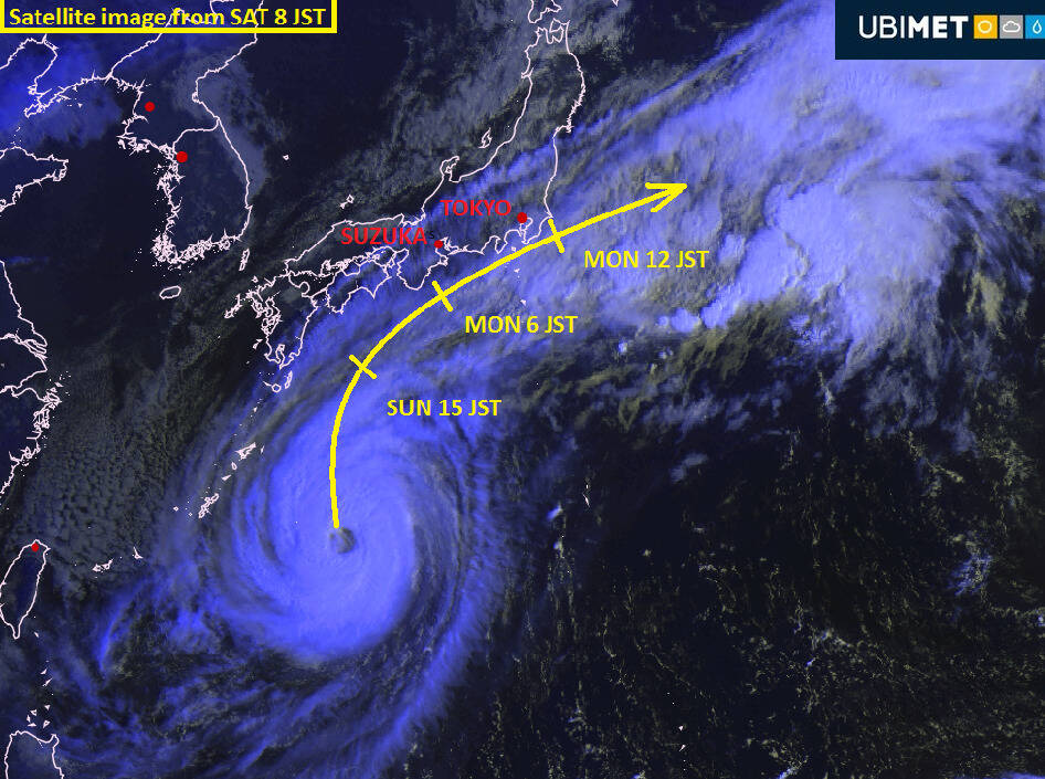Foto zur News: Trotz Taifun: Keine Änderungen am Zeitplan
