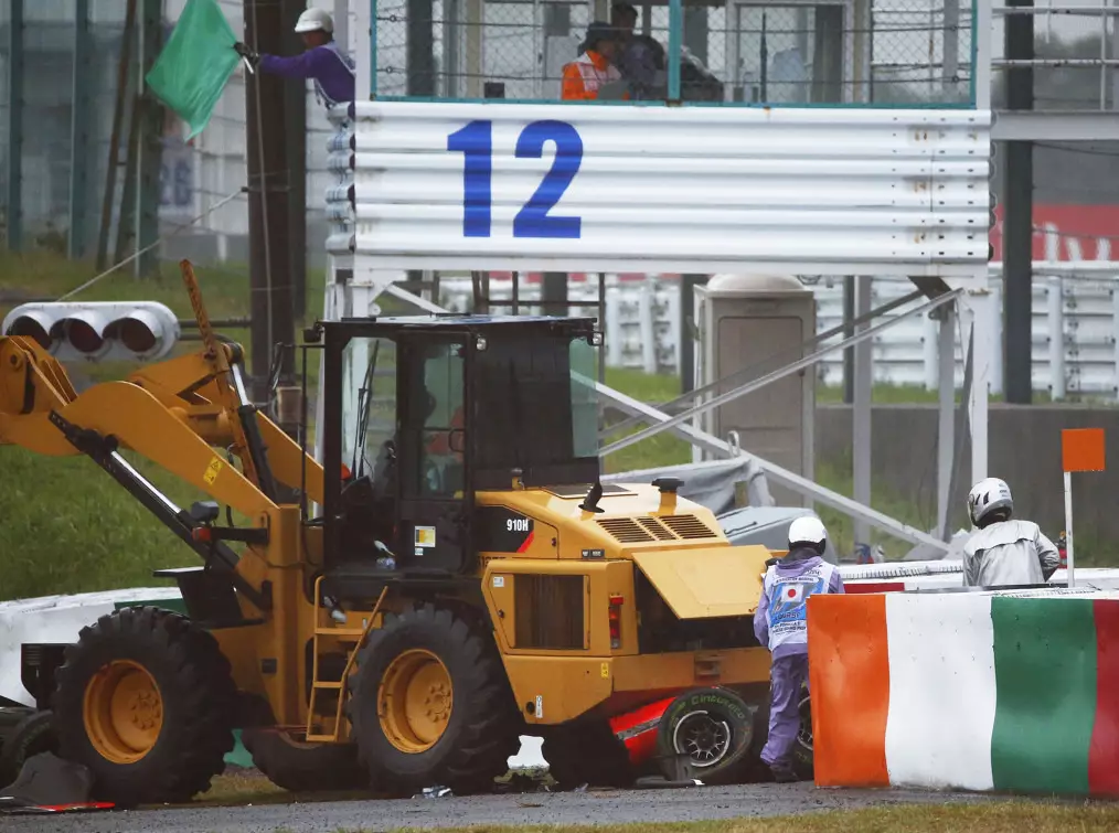 Jules Bianchi Foto zur News: Video aufgetaucht: Grüne Flagge war völlig korrekt