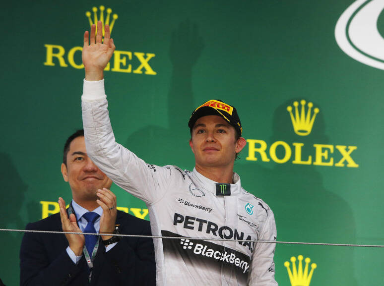 Foto zur News: Rosberg und das Trauer-Podest: Der Ernst der Lage war klar