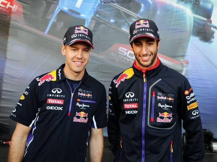 Foto zur News: Riccardo: Vettel ist vielleicht mehr frustriert als er zugibt