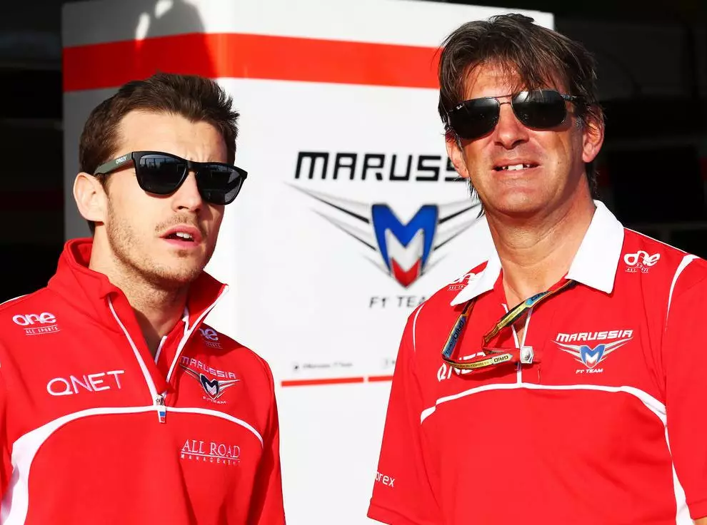 Jules Bianchi, Graeme Lowdon Foto zur News: Teamchefs in Sorge um Bianchi: "Wochenende voller Qualen"