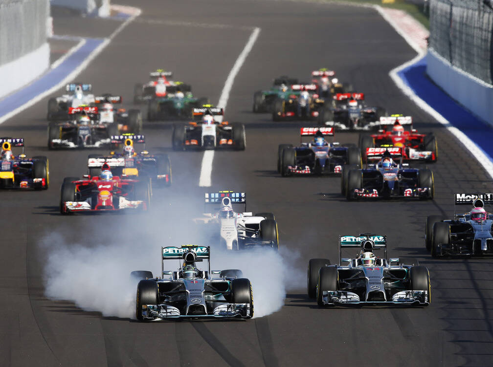 Foto zur News: Unkaputtbar: Rosberg und das Reifenwunder von Sotschi