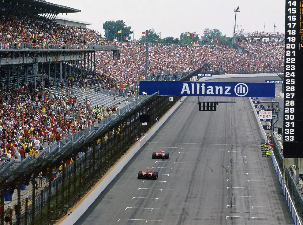 Foto zur News: 2005: Ein US-Grand-Prix für die Ewigkeit