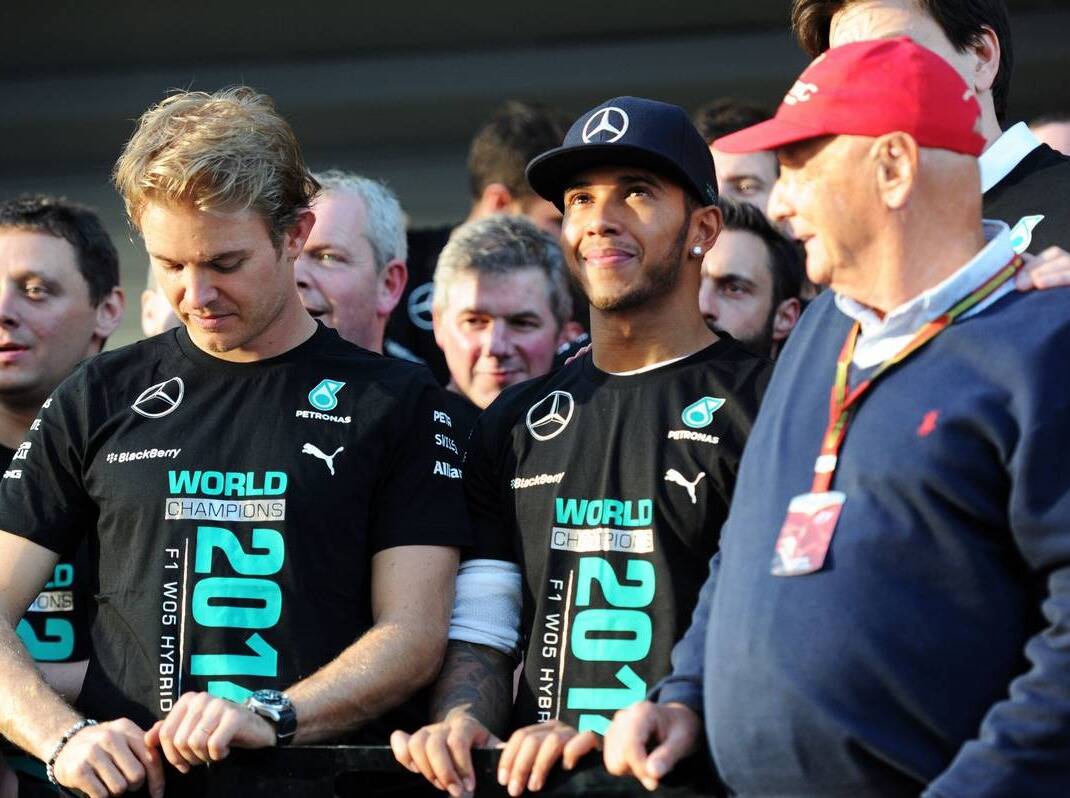 Foto zur News: Lauda: Rosberg wird mit aller Kraft gegen Hamilton kämpfen