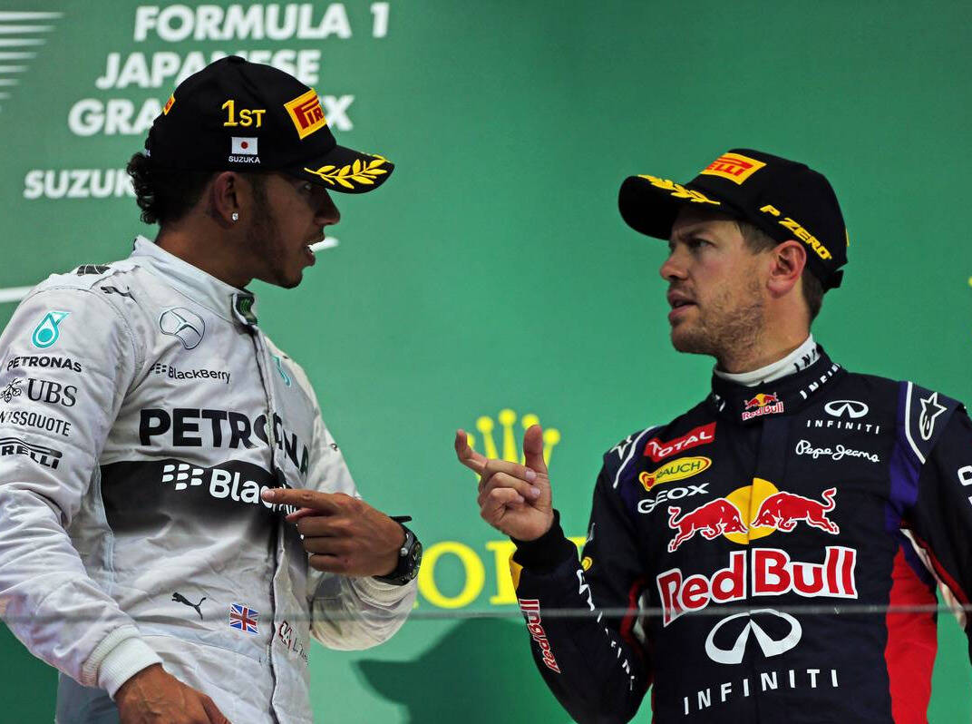 Foto zur News: Vettel: Hamilton ist der schnellere Mercedes-Pilot