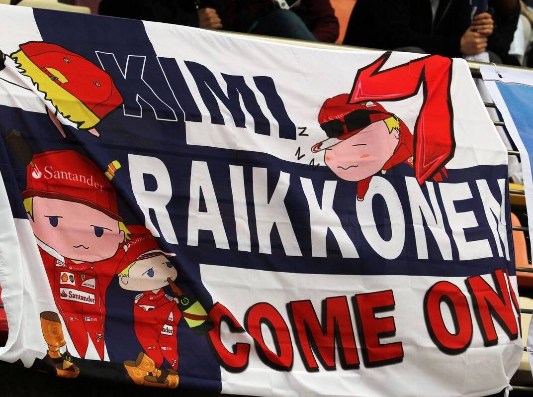 Foto zur News: Physio: In China drehen sie wegen Räikkönen durch