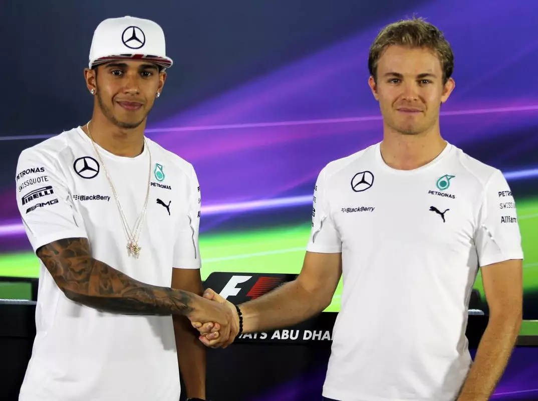 Lewis Hamilton, Nico Rosberg Foto zur News: Hamilton gegen Rosberg: Auf in den finalen Kampf
