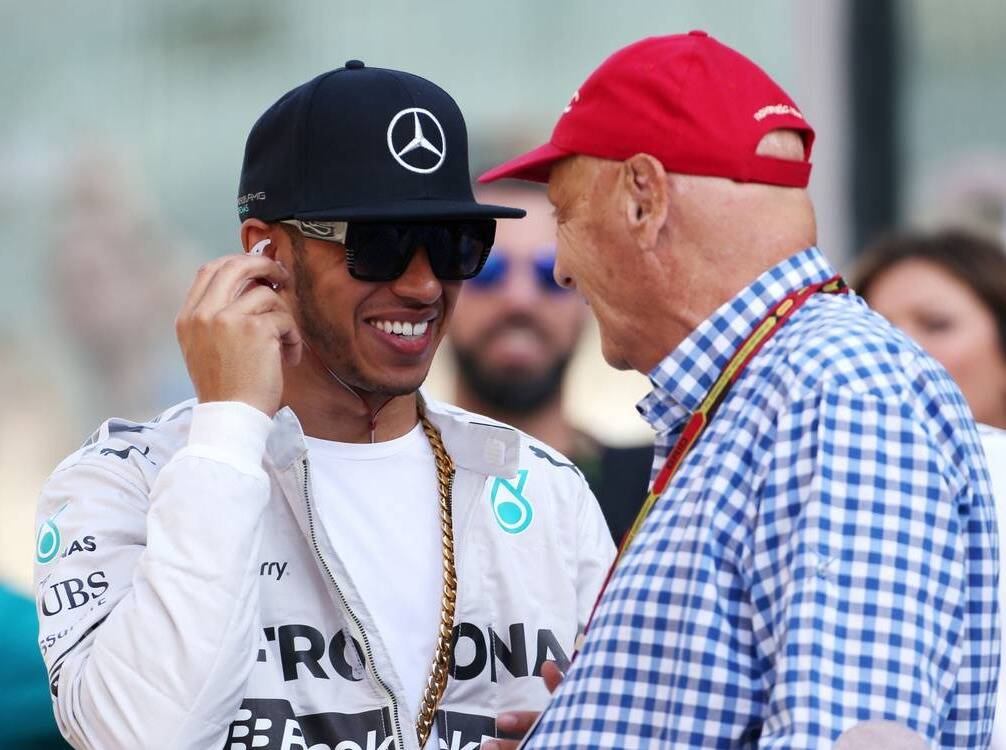 Foto zur News: Lauda über Hamiltons Entourage: "Lewis, lass alle zu Hause!"