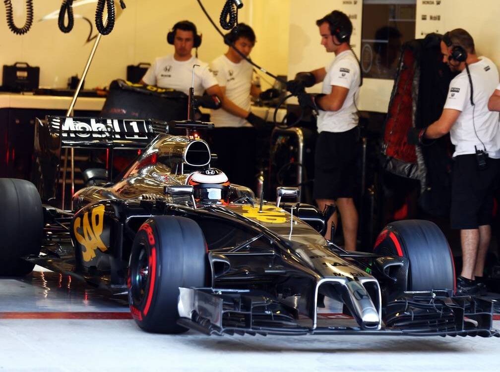 Foto zur News: Trotz Schwierigkeiten sieht McLaren den Test positiv