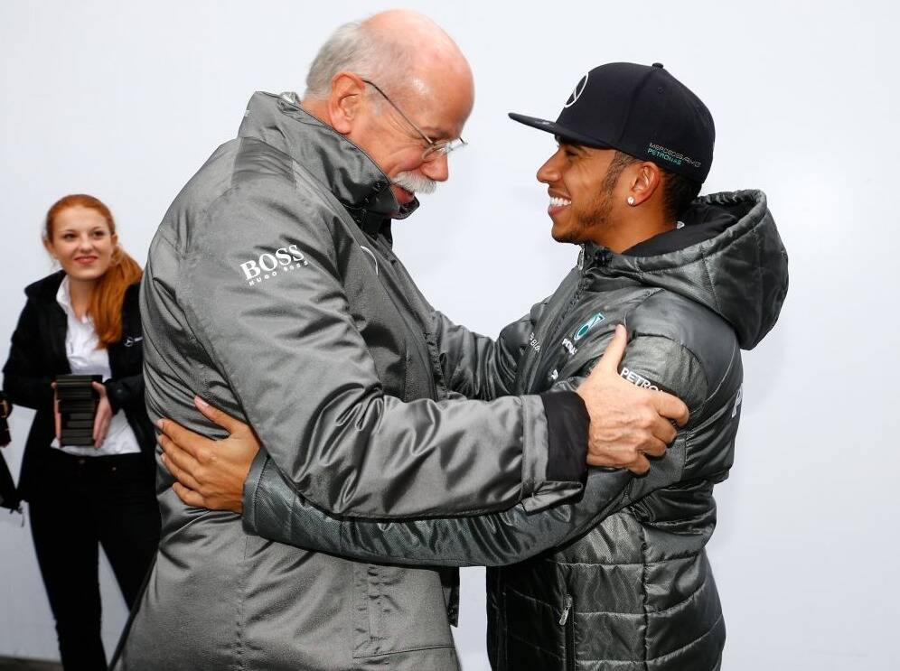 Foto zur News: Mercedes-Boss Dieter Zetsche: Hamilton-Gerüchte sind "B.S."