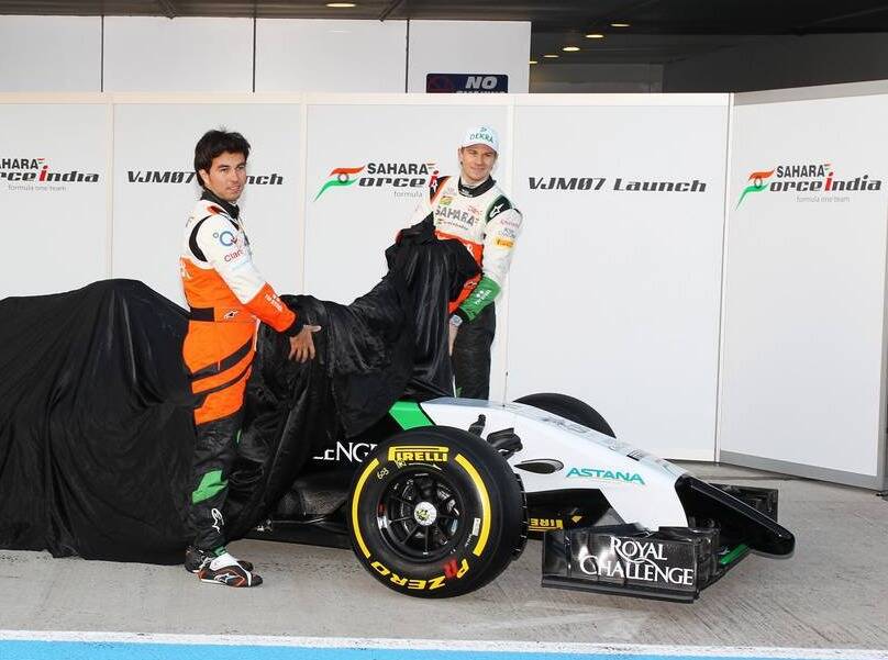 Foto zur News: Force India 2015: Neues Auto erst beim zweiten Wintertest