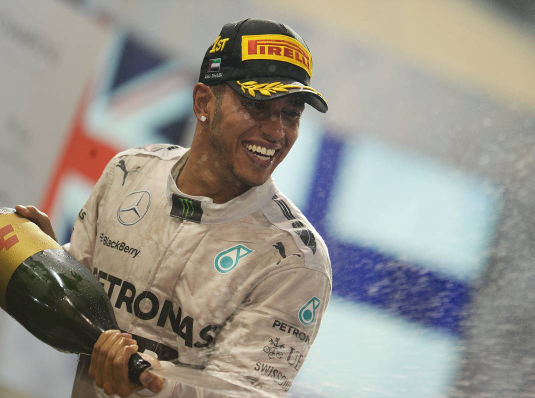 Foto zur News: Lewis Hamilton: Vor zweitem WM-Titel schlecht geschlafen