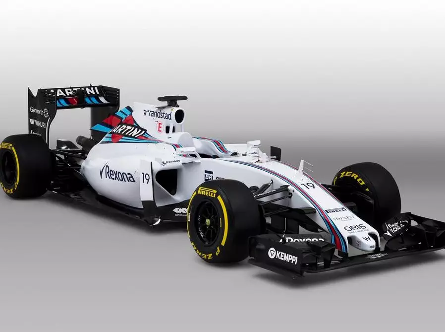 Foto zur News: Aus digital wird real: Williams FW37 in Jerez vorgestellt