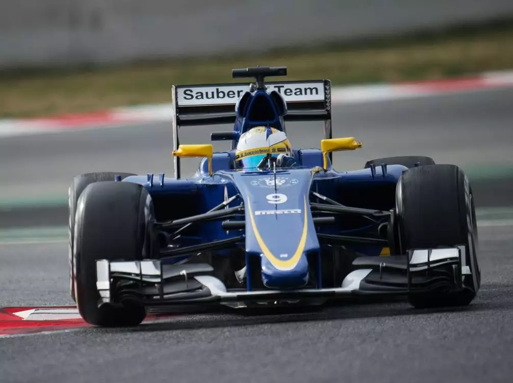 Foto zur News: Sauber verpasst wegen Getriebeproblemen den Vormittag