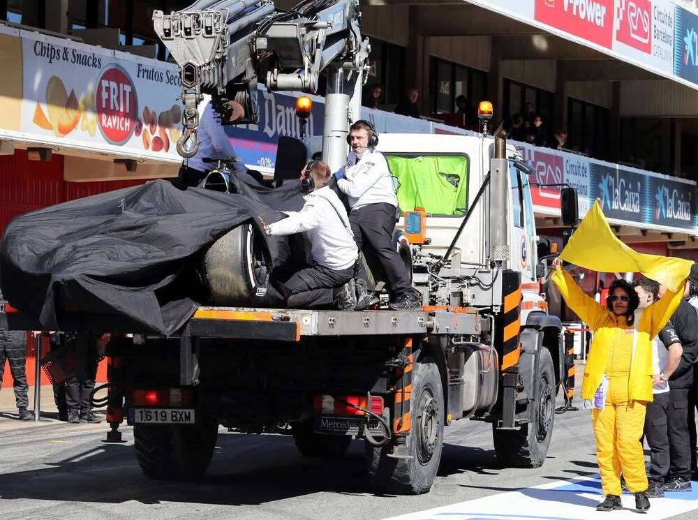 Foto zur News: Dennis: Kann den Unfall von Fernando Alonso nicht erklären